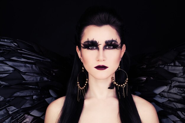 Fantasy Woman Black Angel ou Black Raven