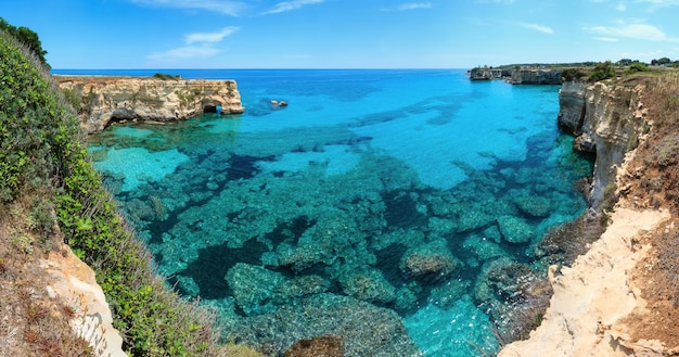 Faraglioni en Torre Sant Andrea Italia