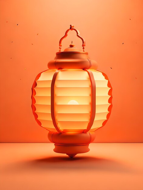 Foto farbe 3d-lampen orange lunar neujahr hintergrund tapeten