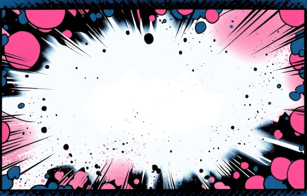 Foto farbe abstrakte cartoon-hintergrund oder kinder spielplatz banner design-element überlagerung farbenfrohes fleckiges muster der geometrischen form linie und punkt in trendy