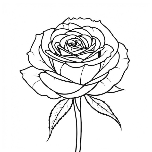 Farbe für die Zeichnung von Rosen
