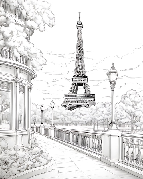 Farben Sie Ihre Zeichnungen DIY in Paris