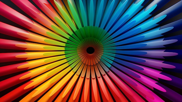 farbenfrohes abstraktes HD 8k-Wandpapier Fotografisches Bild