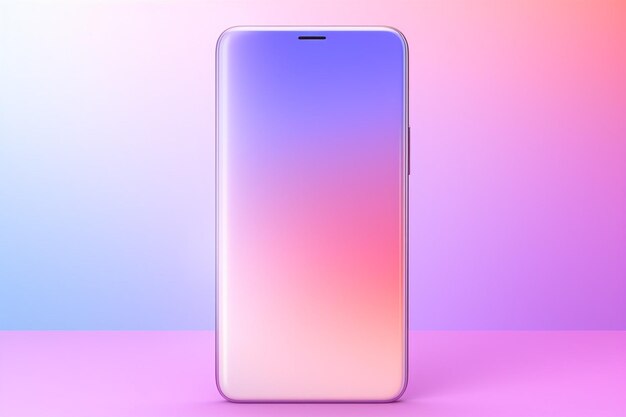 Farbige Handy-Wallpapier mit verschwommenem Gradient