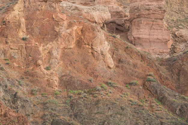 farbige Hügel Berge von Dschingis Khan Kasachstan