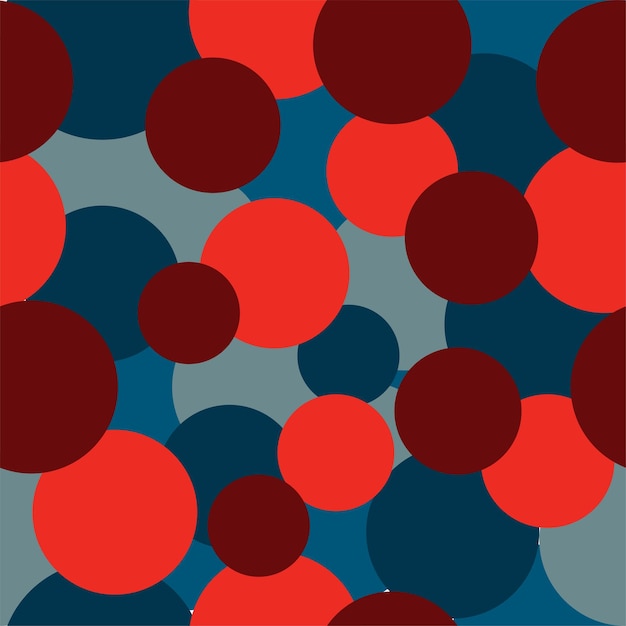 Farbiger Kreis, quadratisches geometrisches nahtloses Muster, lila abstrakter Hintergrund