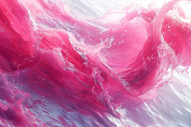 Farbiger rosa-weißer Hintergrund Handgemalte abstrakte Kunst
