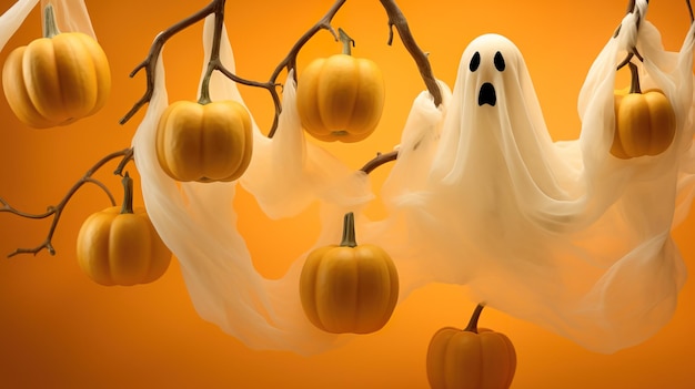 Farbiger und festlicher Halloween-Hintergrund für gruseliger Spaß