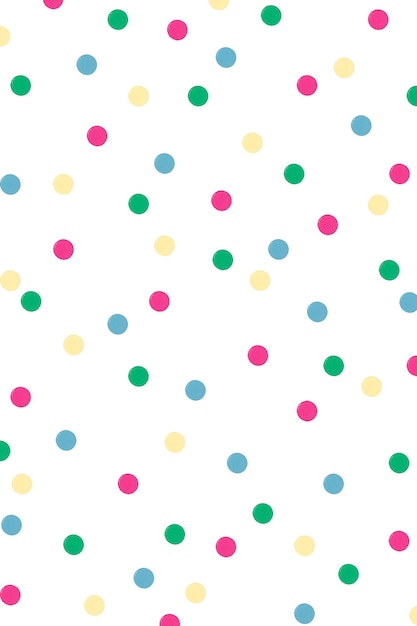 Farbiges Hintergrunddesignelement mit Polka-Punktmuster