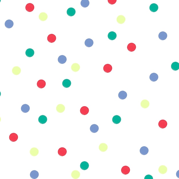 Farbiges png süßes Polka-Punkt-Muster für Kinder