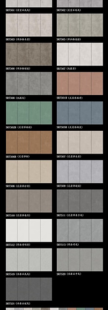 Farbpalette-Diagramm