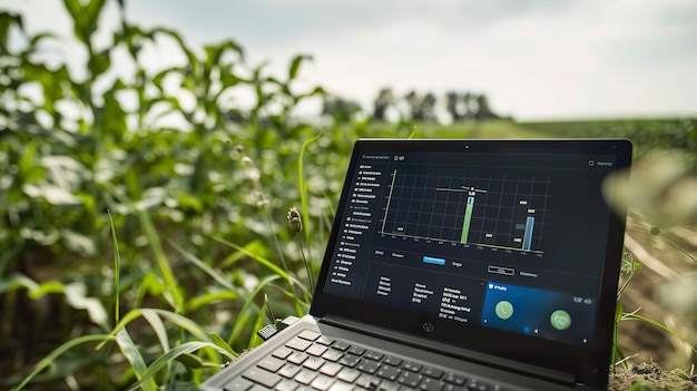 Farm-Management-Software-Schnittstelle für die Optimierung von Operationen mit einem Klick digitale Landwirtschaft