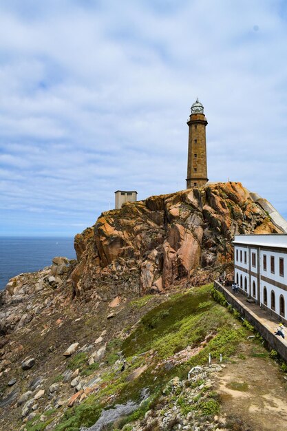 Foto faro de cabo vilán, camariñas, galicia, españa