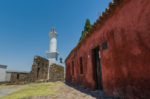 Faro de Colonia del Sacramento en Uruguay importante museo en la ciudad