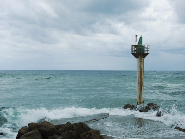 Foto faro de capbreton em frança