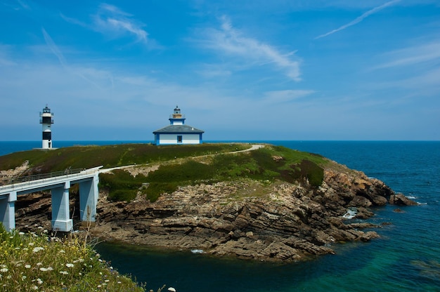 faro de ribadeo en asturias españa