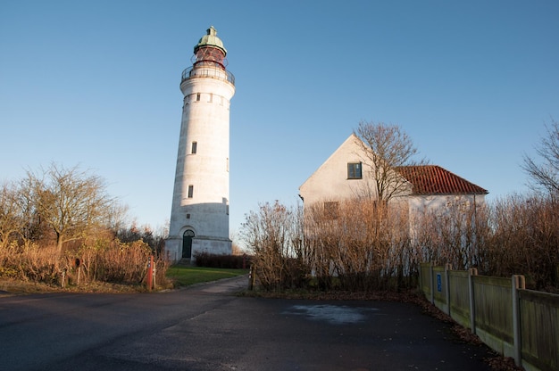 Faro de Stevns en Dinamarca