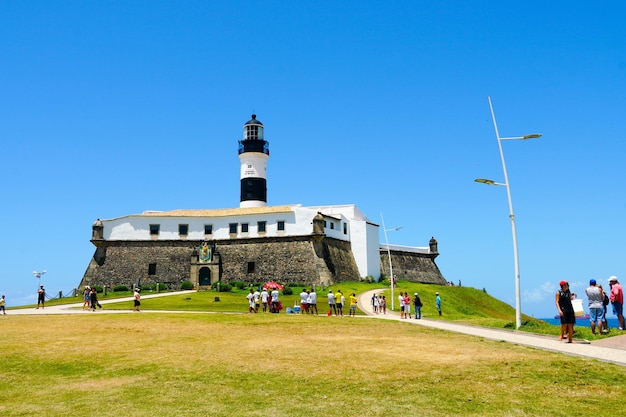 Farol da Barra Barra Faro en Salvador Bahia Brasil