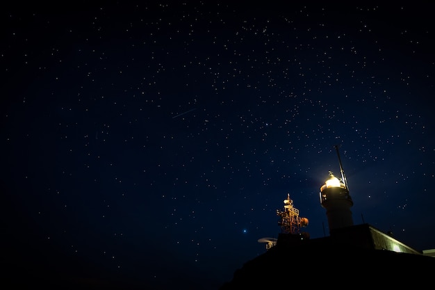 Farol de cabo de gata. parque natural de cabo de gata. almeria spain.