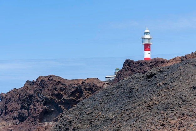 Farol de Mirador Punta de teno no cabo ocidental de Tenerife Ilhas Canárias Espanha