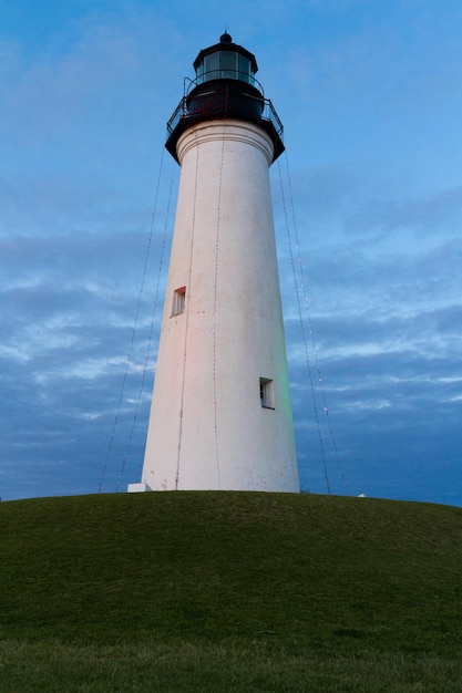 Farol de Port Isabel perto de South Parde Island, TX.