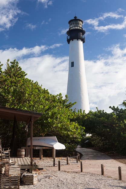 Farol do Cabo Florida em Bill Baggs