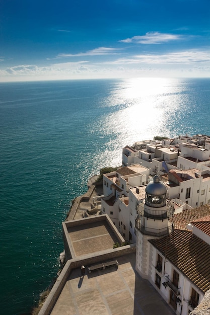 Farol em Peniscola Valencia Espanha