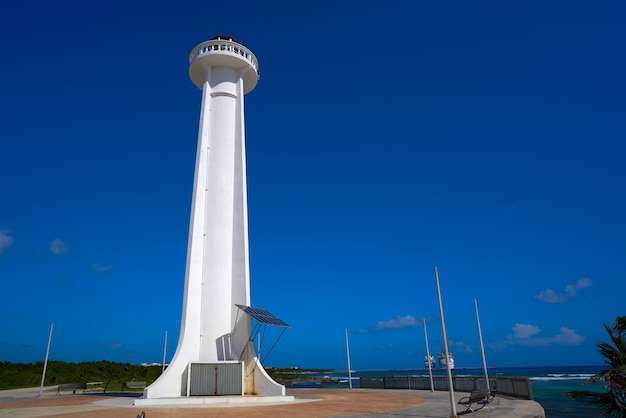 Farol Mahahual na Costa Maya México