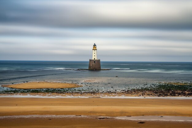 Farol Rattray Head na Escócia