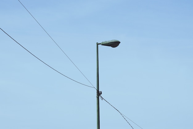 farola en la ciudad