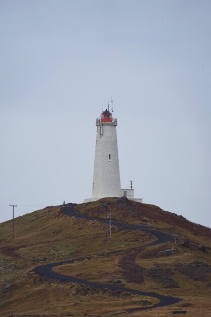 Foto faros en islandia