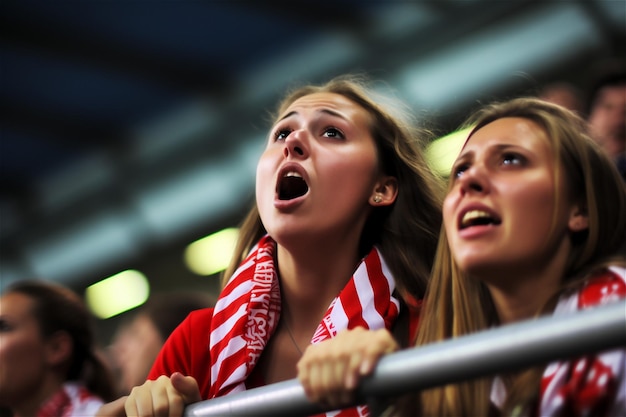 Fãs de futebol feminino