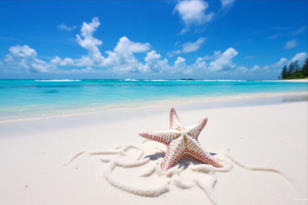 El fascinante encuentro con las estrellas de mar en la prístina costa del Caribe