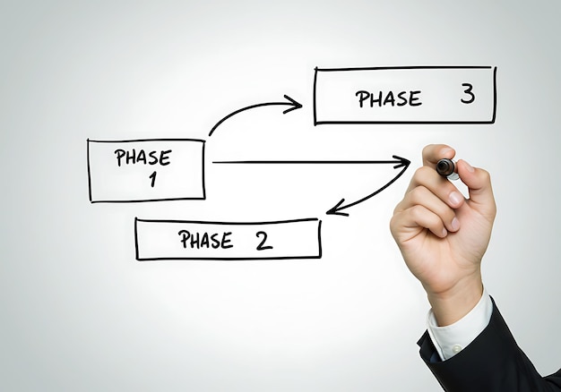 Fases de un diagrama de proceso