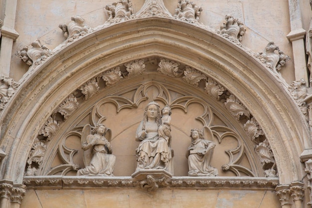 Fassade der Kirche St. Miquel, Palma, Mallorca, Spanien