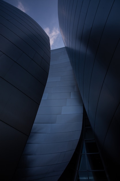 Fassade der Walt Disney Music Concert Hall in Los Angeles, Kalifornien