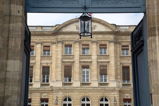 Fassade des Rathauses, Bordeaux, Frankreich