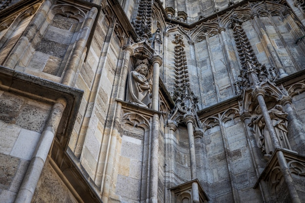 Fassadendetails des Stephansdoms - österreichische Hauptkirche in der Wiener Innenstadt