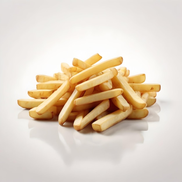 Fast food de batatas fritas