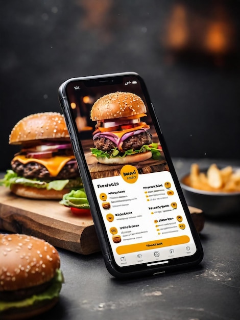 Foto fast-food-restaurant burger social-media-post oder web-banner-vorlage-design burger-social-media-post-vektor-illustration