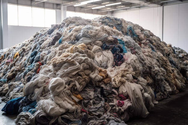 Fastfashion-Textilabfälle werden zu neuen Materialien und Produkten recycelt