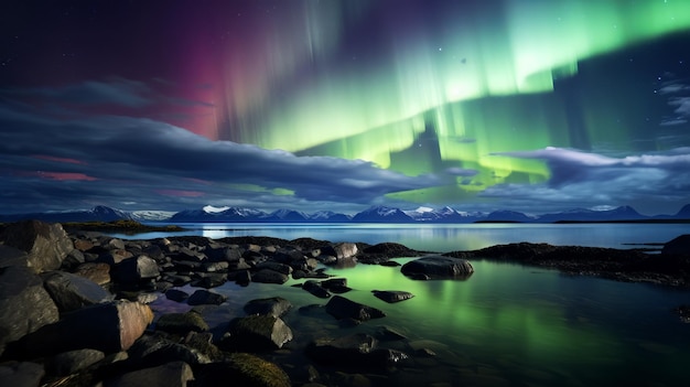 Faszinierende Nordlichter Ein professionelles und preisgekröntes Foto