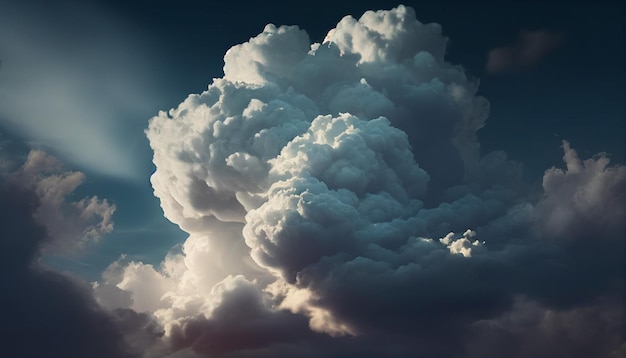 Foto faszinierender himmelwolken-tapetenhintergrund