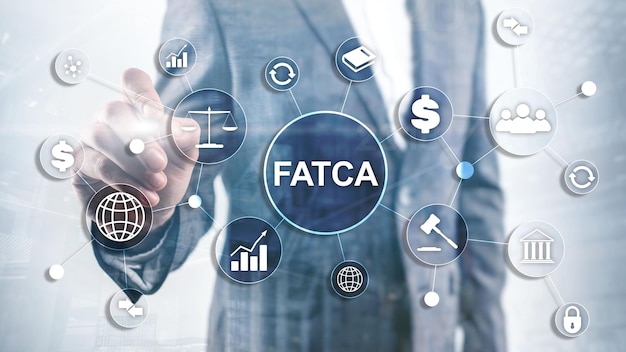 FATCA Ley de Cumplimiento Tributario de Cuentas Extranjeras Ley del gobierno de los Estados Unidos de América concepto de regulación de finanzas comerciales
