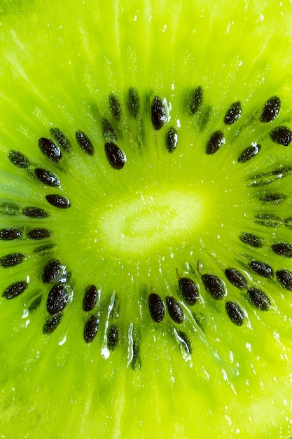 fatia de kiwi em quadro completo