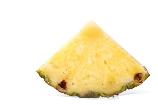 Fatias de abacaxi como um triângulo