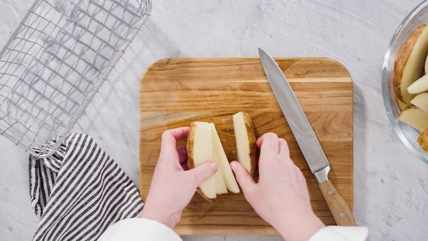 Fatias de batata