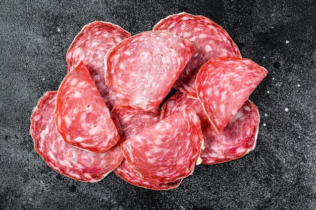 Fatias de salame espanhol