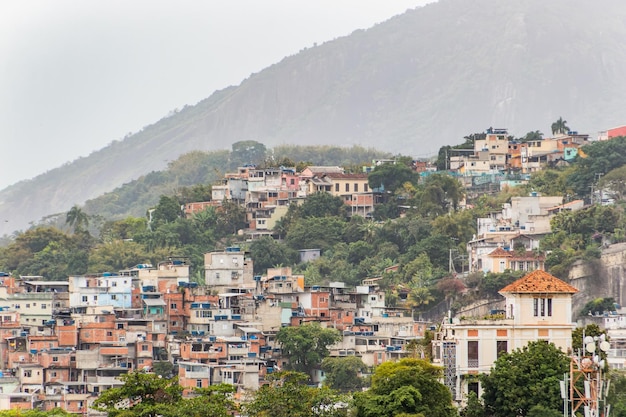 Favela de Santo Amaro en Río de Janeiro