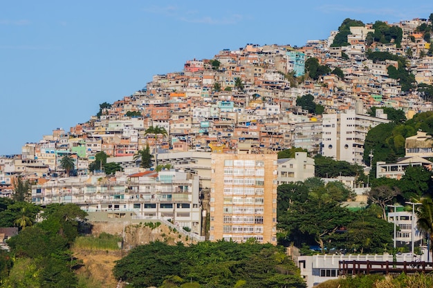 Favela de Vidigal en Río de Janeiro